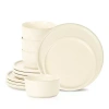 Stone Lain Eden 4-pc. Stoneware Dinnerware Set In White