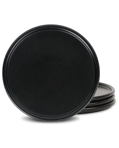 Stone Lain Eden 4pc Dinner Plate Set Black
