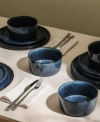 Stone Lain Eden Dinnerware Collection In Dark Blue