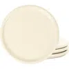 Stone Lain Eden Stoneware 4-piece Salad Plate Set In Neutral