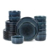 Stone Lain Eden Stoneware Dinnerware Set In Blue