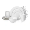 Stone Lain Eleanor 16-piece Dinnerware Set Bone China In White