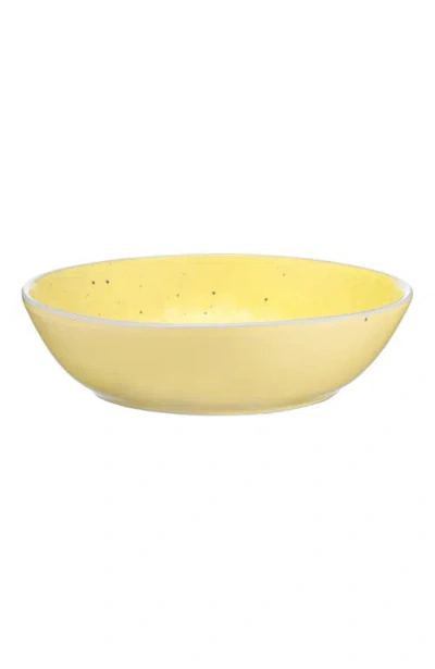 Stone Lain Elena Stoneware 4-piece Bowl Set In Yellow