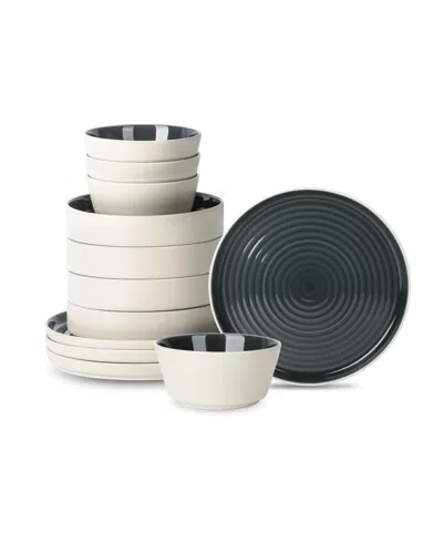 STONE LAIN ELICA 12 PC. DINNERWARE SET, SERVICE FOR 4