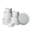 Stone Lain Elica 24-piece Dinnerware Set Stoneware In White