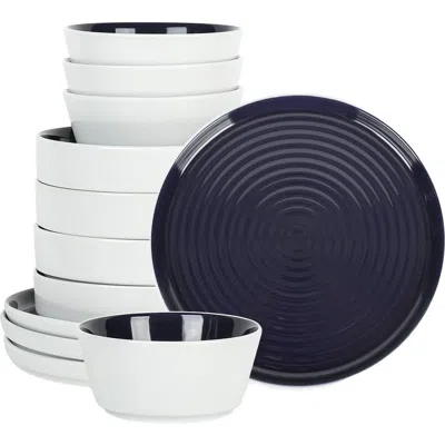 STONE LAIN STONE LAIN ELICA STONEWARE 12-PIECE DINNERWARE SET