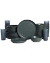 Stone Lain Elio 32pc Dinnerware Set In Blue