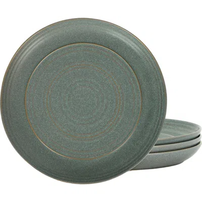 STONE LAIN STONE LAIN ELIO STONEWARE 4-PIECE DINNER PLATE SET