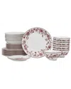 Stone Lain Esme 32pc Porcelain Dinnerware Set In White