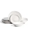 Stone Lain Essence 12-pc. Dinnerware Set, Service For 4 In White