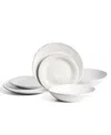 Stone Lain Essence 6-pc. Dinnerware Set, Service For 2 In White