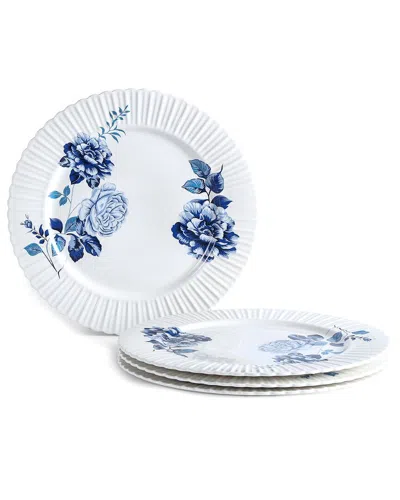 Stone Lain Fiore 4-piece Dinner Plate Set New Bone China