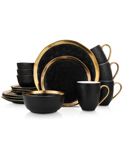 STONE LAIN FLORIAN 16 PC. DINNERWARE SET, SERVICE FOR 4