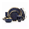 Stone Lain Florian 16 Piece Dinnerware Set In Blue