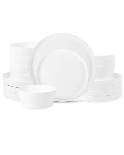 Stone Lain Fosca 16pc Dinnerware Set In White