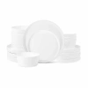 Stone Lain Fosca Set Of 32-pc. Bone China Dinnerware Set In White