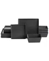 Stone Lain Grace 12pc Dinnerware Set In Grey