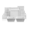 Stone Lain Grace 24 Piece Dinnerware Set In White