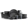 Stone Lain Grao Stoneware 32-piece Dinnerware Set In Grey