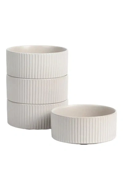 STONE LAIN STONE LAIN HAVEN STONEWARE 4-PIECE BOWL SET