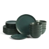 Stone Lain Infinity 24-piece Dinnerware Set Stoneware In Green