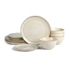 Stone Lain Infinity 4-pc. Stoneware Dinnerware Set In Neutral