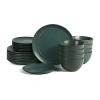Stone Lain Infinity 8-pc. Stoneware Dinnerware Set In Green