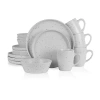 Stone Lain Jade 16 Piece Dinnerware Set In White