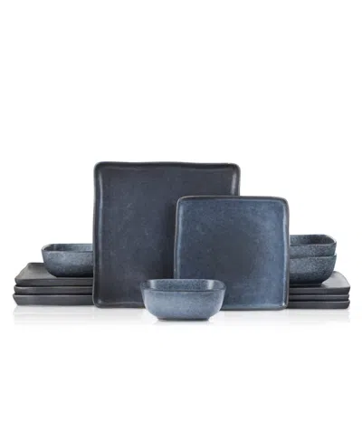 Stone Lain Jonny 12 Pc. Dinnerware Set, Service For 4 In Blue
