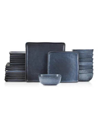 Stone Lain Jonny 24 Pc. Dinnerware Set, Service For 8 In Blue