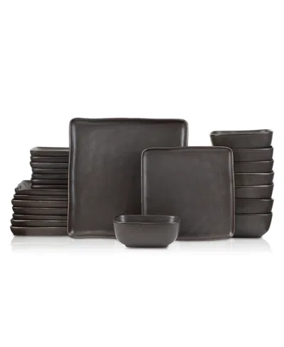 Stone Lain Jonny 24 Pc. Dinnerware Set, Service For 8 In Brown