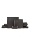 Stone Lain Jonny Stoneware 12-piece Dinnerware Set In Brown
