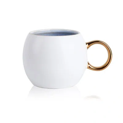 Stone Lain Josephine 4-piece Mug Set Porcelain In Blue