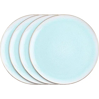 Stone Lain Josephine Porcelain 4-piece Dinner Plate Set In Blue