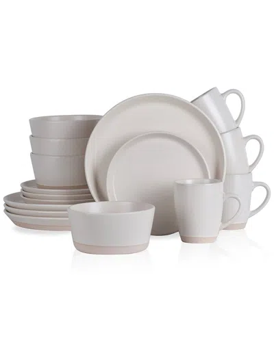 Stone Lain Jules 16pc Stoneware Dinnerware Set