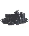 Stone Lain Jules 32-pc. Stoneware Dinnerware Set In Black