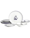 Stone Lain Knox 12pc Dinnerware Set In Blue