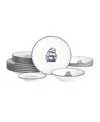 Stone Lain Knox 24-pc. Dinnerware Set, Service For 8 In White