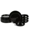 Stone Lain Lagoon 12pc Stoneware Dinnerware Set