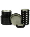 Stone Lain Lagoon 24pc Stoneware Dinnerware Set