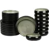 Stone Lain Lagoon Stoneware 24-piece Dinnerware Set In Green
