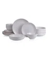 Stone Lain Lauren 16 Pc. Dinnerware Set, Service For 4 In Off White