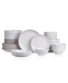Stone Lain Lauren 32pc Stoneware Dinnerware Set In Off White