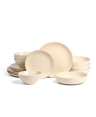 Stone Lain Lauren 32 Pc. Dinnerware Set, Service For 8 In Neutral