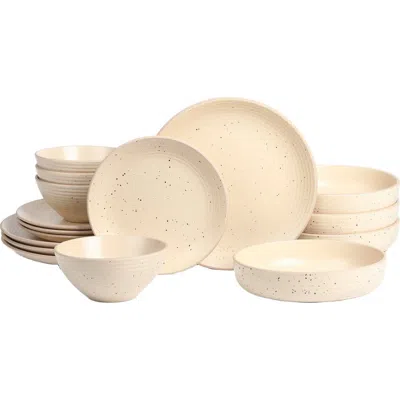 Stone Lain Lauren Stoneware 16-piece Dinnerware Set In Neutral