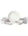 Stone Lain Linea 16pc Stoneware Dinnerware Set