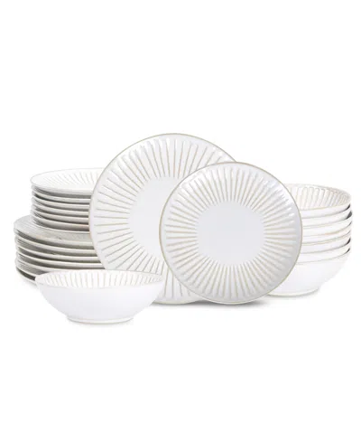 STONE LAIN LINEA 24 PC. DINNERWARE SET, SERVICE FOR 8