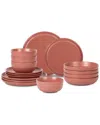 Stone Lain Logan 16pc Stoneware Dinnerware Set