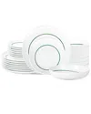 Stone Lain Luna 24pc Porcelain Dinnerware Set