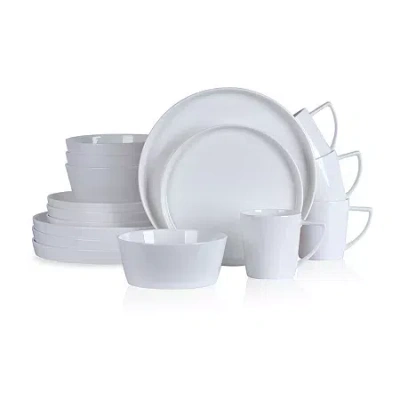Stone Lain Madeline 16-pc. Bone China Dinnerware Set In White